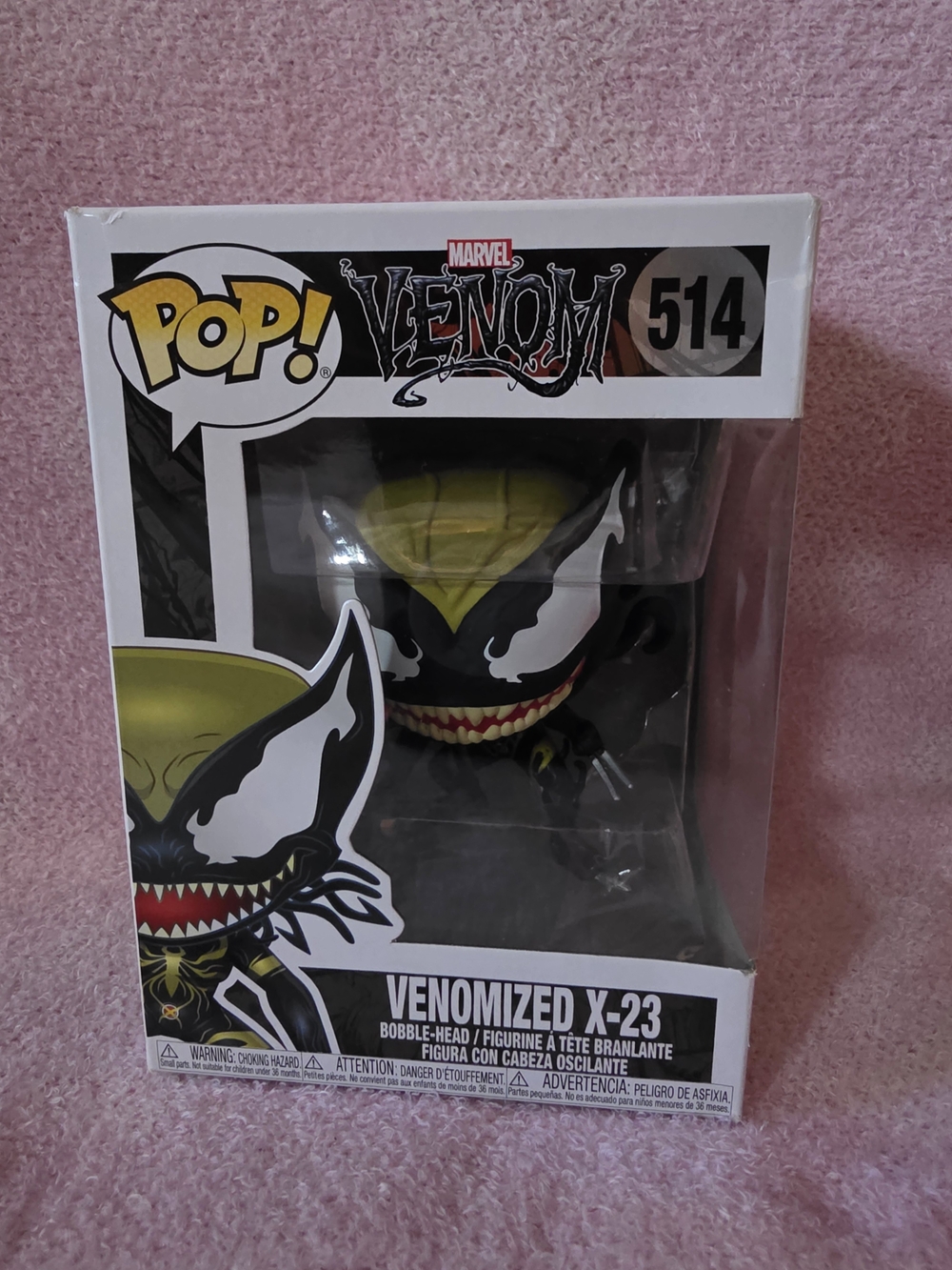 Funko Pop! Marvel Venomized X-23 #514 - Yellow & Black